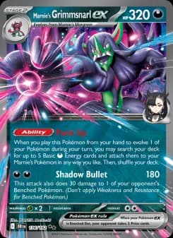 Carta Marnie's Grimmsnarl ex