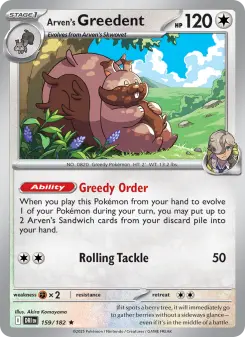 Carta Arven's Greedent
