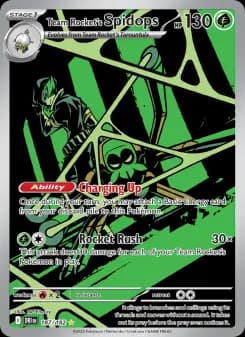 Carta Team Rocket's Spidops