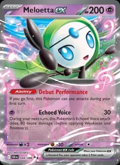 Carta Meloetta ex