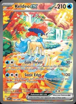 Carta Keldeo ex