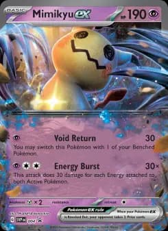 Carta Mimikyu ex