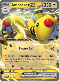 Carta Ampharos ex