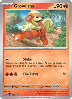 Carta Growlithe