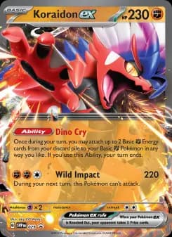 Carta Koraidon ex