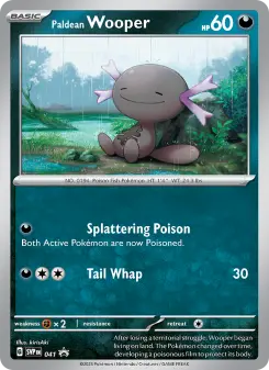 Carta Paldean Wooper