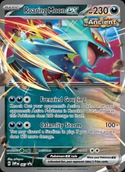 Carta Roaring Moon ex