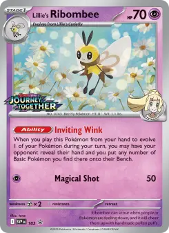 Carta Lillie's Ribombee