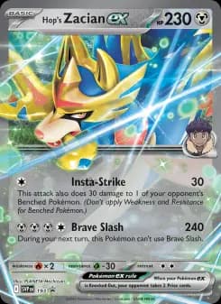Carta Hop's Zacian ex