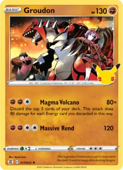 Carta Groudon