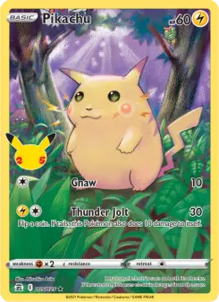 Carta Pikachu