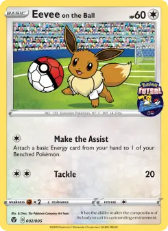 Carta Eevee on the Ball
