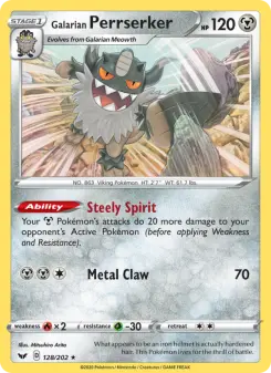Carta Galarian Perrserker