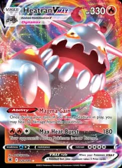 Carta Heatran VMAX