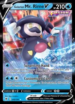 Carta Galarian Mr. Rime V