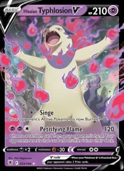 Carta Hisuian Typhlosion V