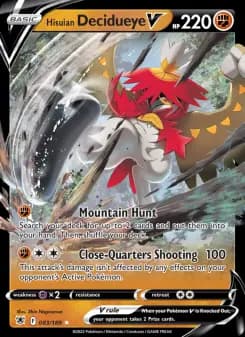 Carta Hisuian Decidueye V