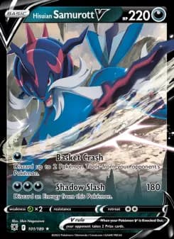 Carta Hisuian Samurott V