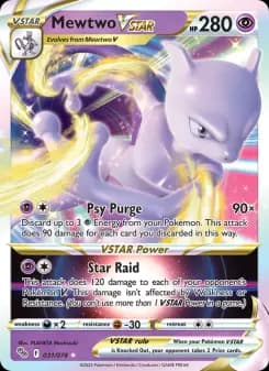 Carta Mewtwo VSTAR