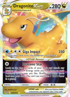 Carta Dragonite VSTAR