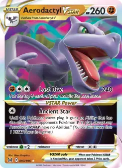 Carta Aerodactyl VSTAR