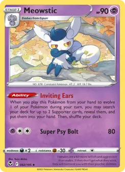 Carta Meowstic