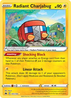 Carta Radiant Charjabug