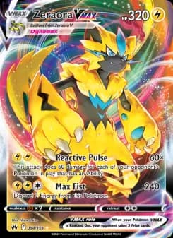 Carta Zeraora VMAX