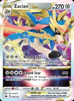 Carta Zacian VSTAR