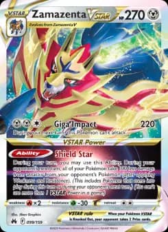 Carta Zamazenta VSTAR