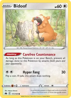 Carta Bidoof