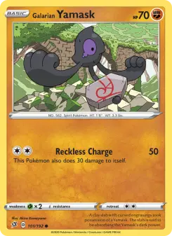 Carta Galarian Yamask