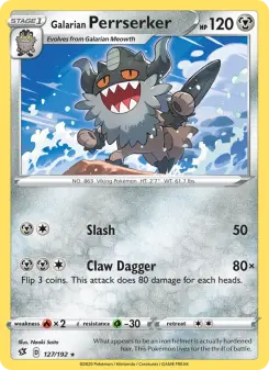 Carta Galarian Perrserker
