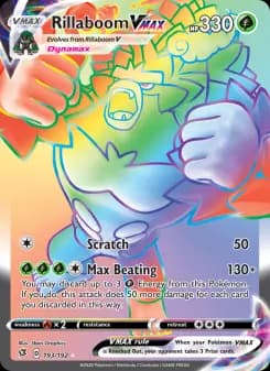 Carta Rillaboom VMAX