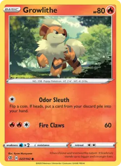 Carta Growlithe