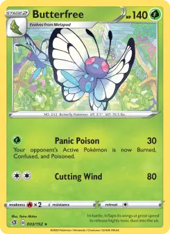 Carta Butterfree