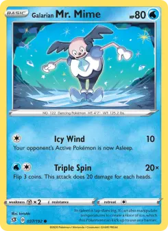 Carta Galarian Mr. Mime
