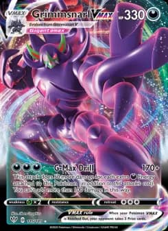 Carta Grimmsnarl VMAX