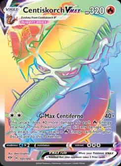 Carta Centiskorch VMAX
