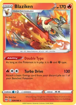 Carta Blaziken