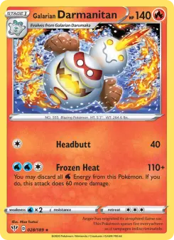 Carta Galarian Darmanitan