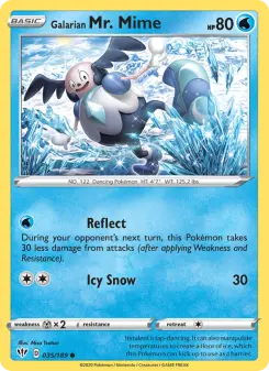 Carta Galarian Mr. Mime