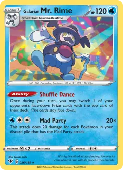 Carta Galarian Mr. Rime