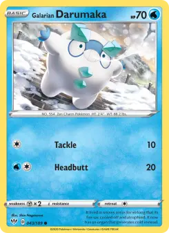 Carta Galarian Darumaka