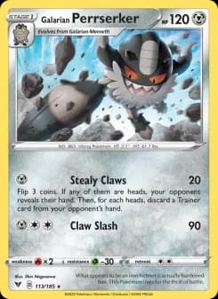 Carta Galarian Perrserker