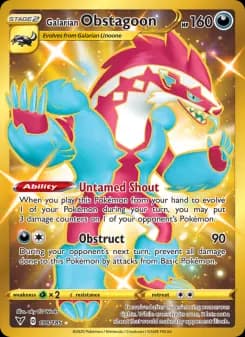Carta Galarian Obstagoon