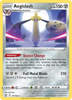 Carta Aegislash