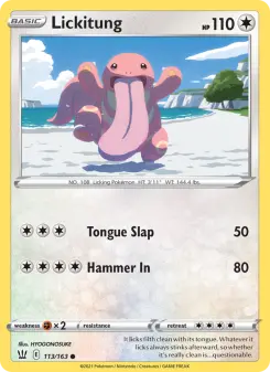 Carta Lickitung