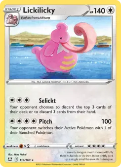 Carta Lickilicky