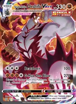 Carta Single Strike Urshifu VMAX